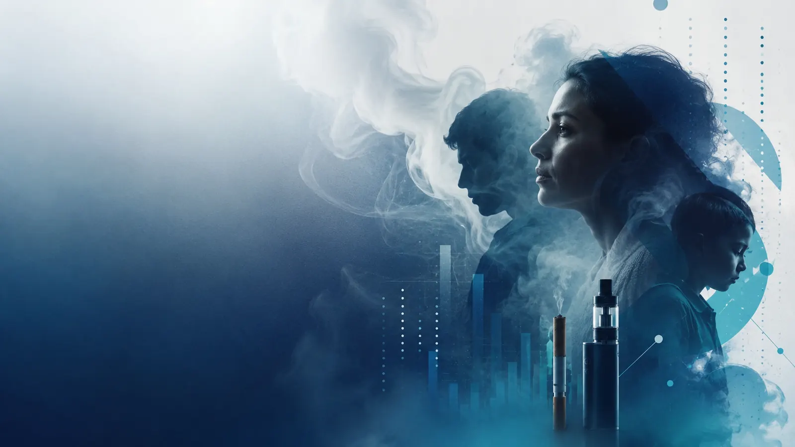 Illustrative SCC Nexus visual representing vaping and public-health evidence